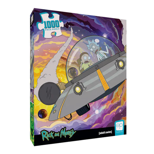 Rick and Morty “The Outside World is Our Enemy, Morty!” 1000pc Puzzle (Pre-Order)
