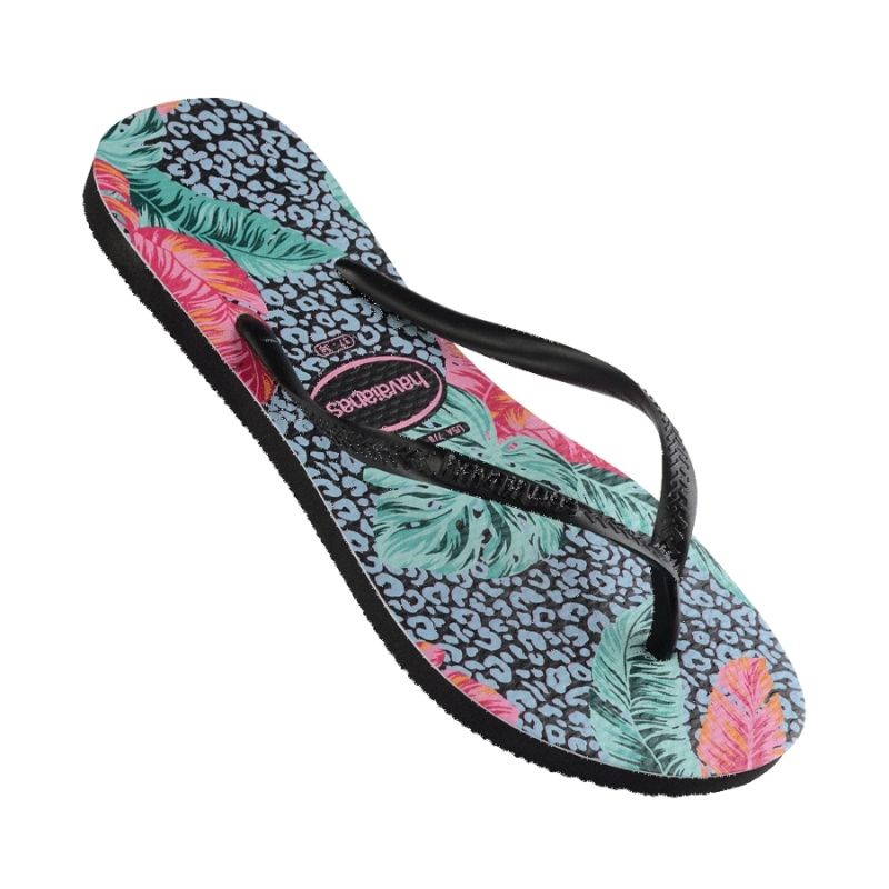 Havaianas Slim Print Floral Jessica Thong