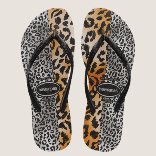 Havaianas Kids Slim Print Mixed (Animals) Thong