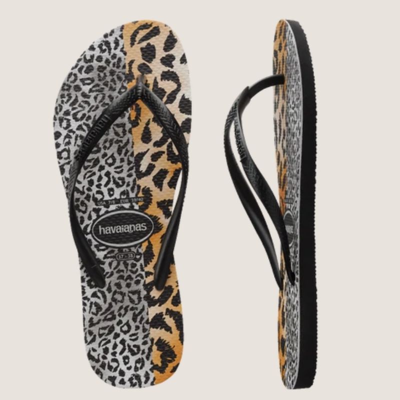 Havaianas Kids Slim Print Mixed (Animals) Thong
