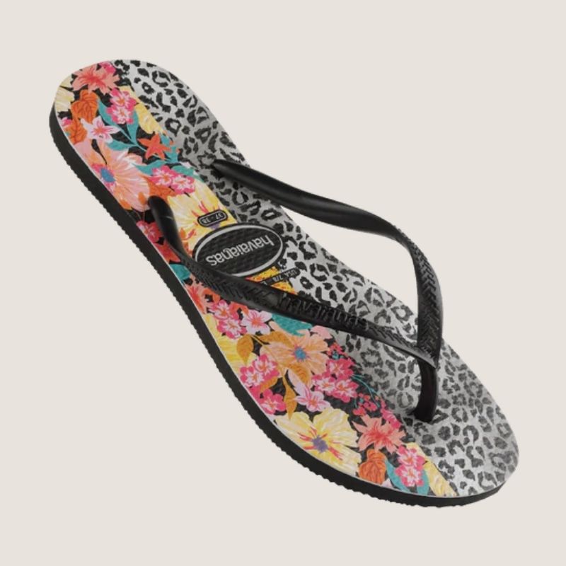 Havaianas Slim Print Mixed (Floral) Thong