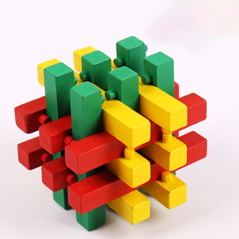 COLORFUL Wooden Block Puzzle