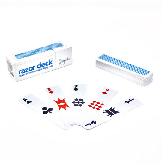Razor Deck: Worlds Thinnest Playing Cards