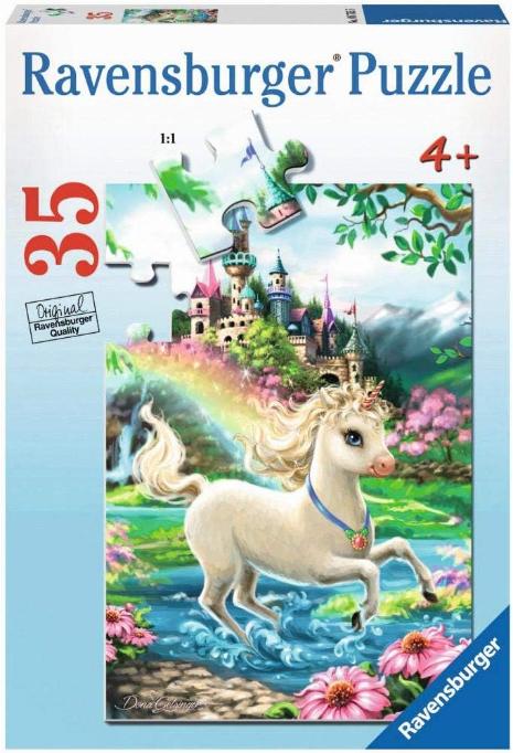 Unicorn Castle 35pc Puzzle