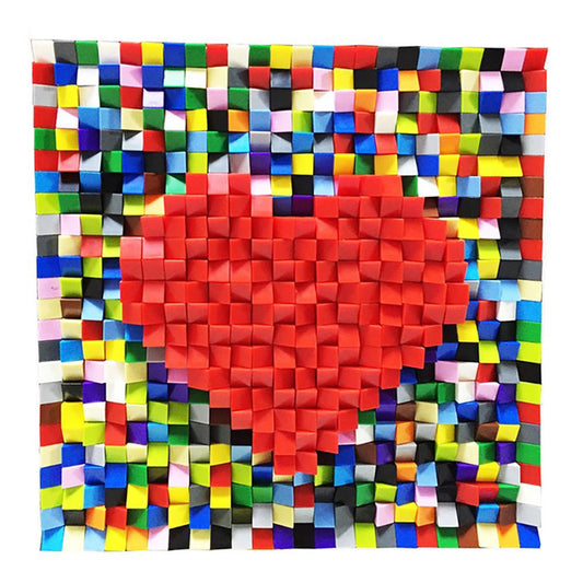 Building Block Love Frame Small Grain Building Block