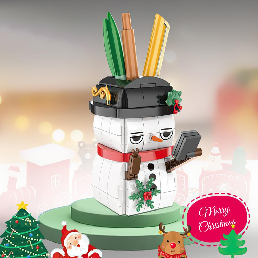 Building Block Christmas Style Small Grain Building Blocks