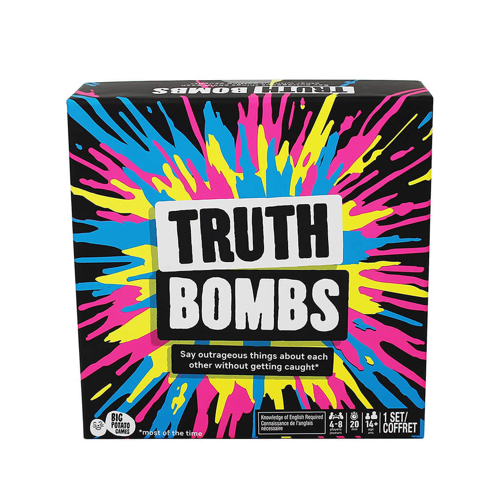 Canada Truth Bombs: A Party Game About Superheroes, Sandwiches & Secrets