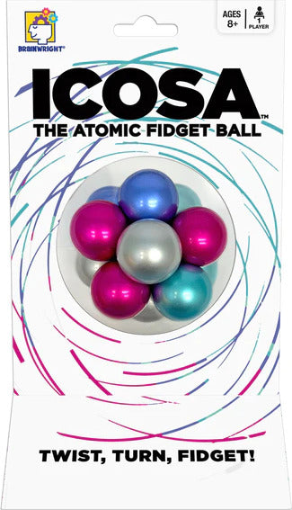 Ice Icosa Atomic Fidget Ball