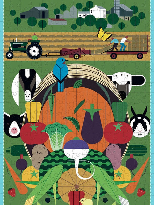 Charley Harper: Gorman Heritage Farm 300 Piece Puzzle