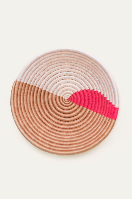 Coral Form Plateau Basket