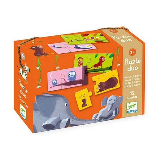 Djeco Puzzle Duo Mom and Baby