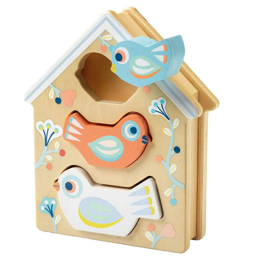 Wooden Baby Birdi Puzzle and Stacking Toy