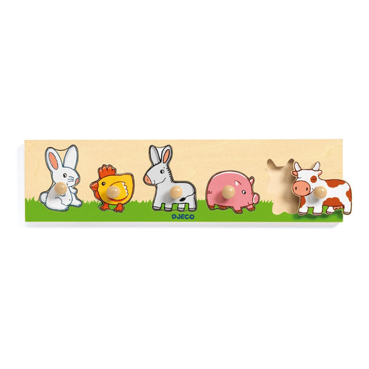Djeco Wooden Puzzle Farm'n'Co