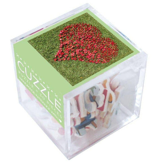 Michele Wilson Wooden Cuzzle Puzzle "I Love You Heart"