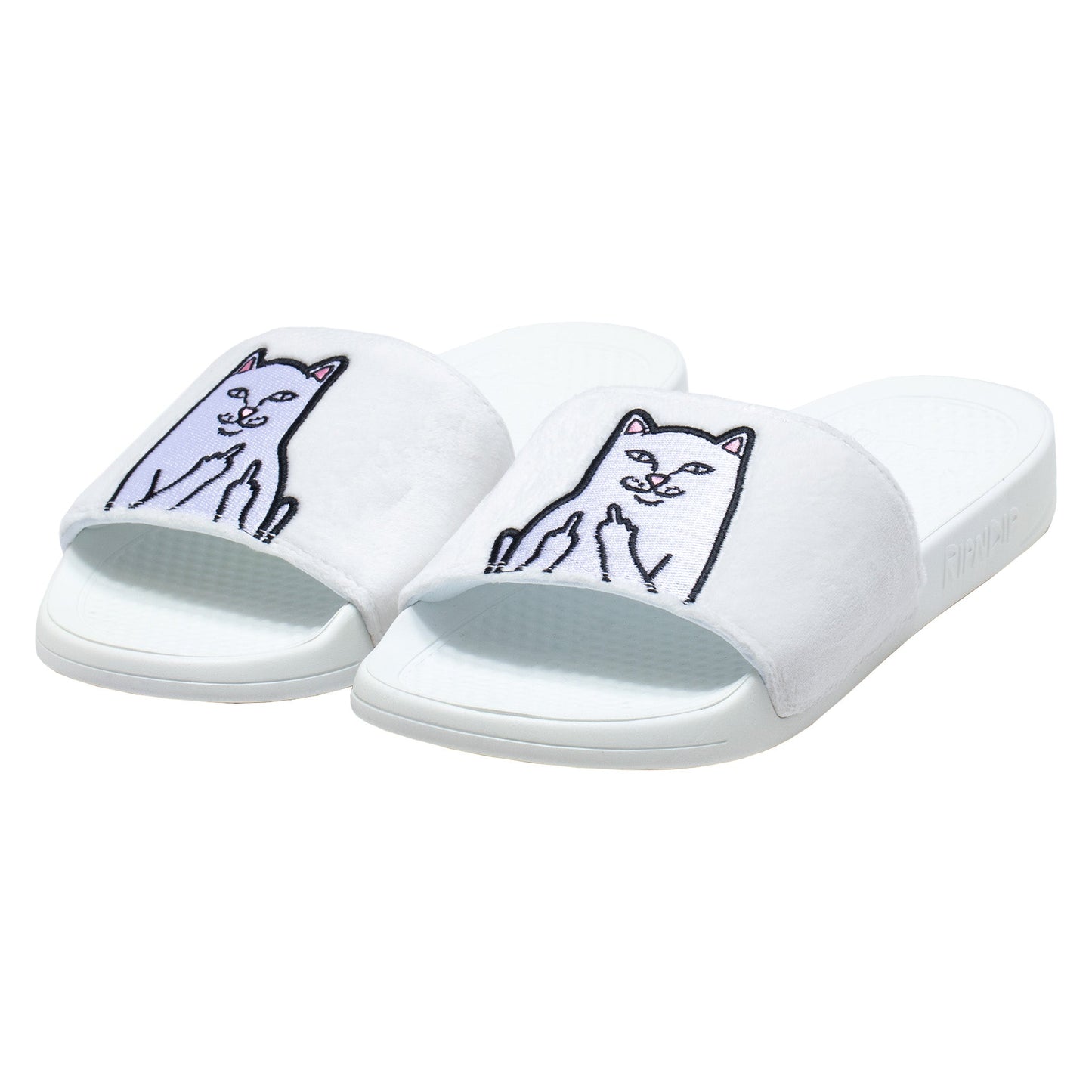 Lord Nermal Glow in the Dark Slides (Blue/Neon)
