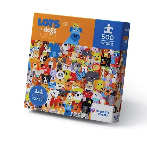 500-pc Boxed/Lots of Dogs