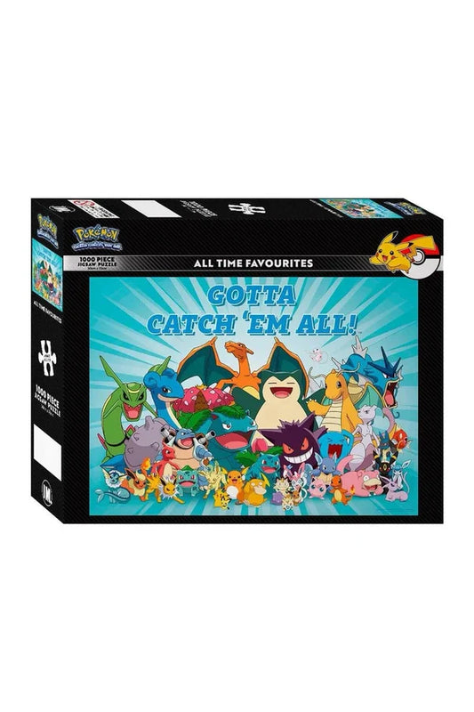 Impact Pokemon All Time Favourites 1000 Piece Jigsaw Puzzle