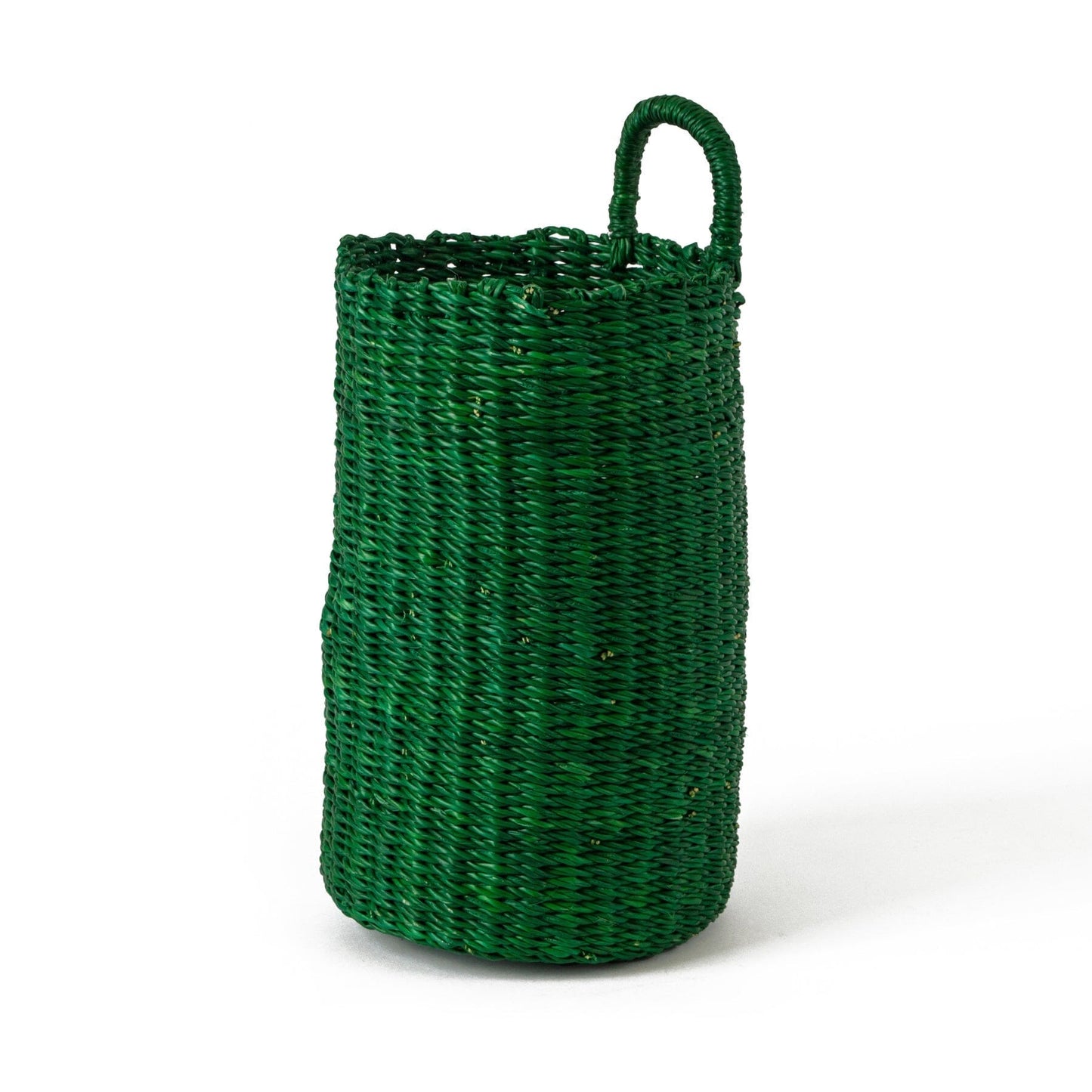 Green Woven Hanging Basket