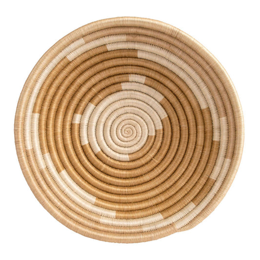 Sand Woven Bowl - Serene