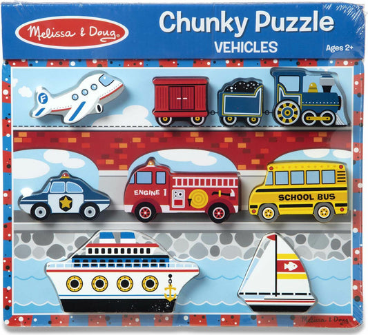 Vehicles Chunky Puzzles
