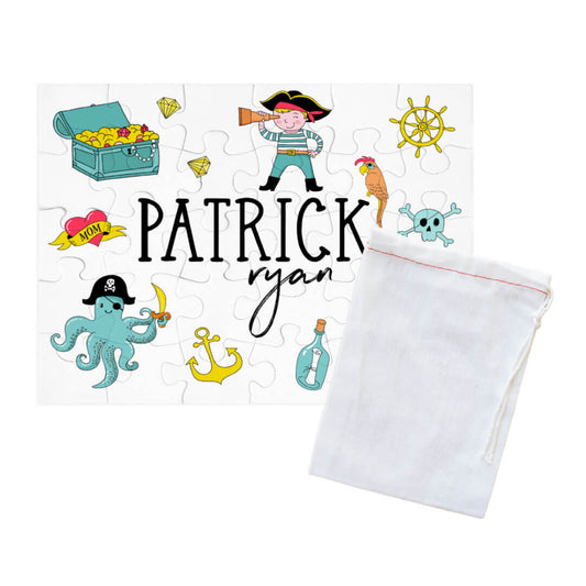 Kids Personalized 30 Piece Puzzle | Pirate Pals