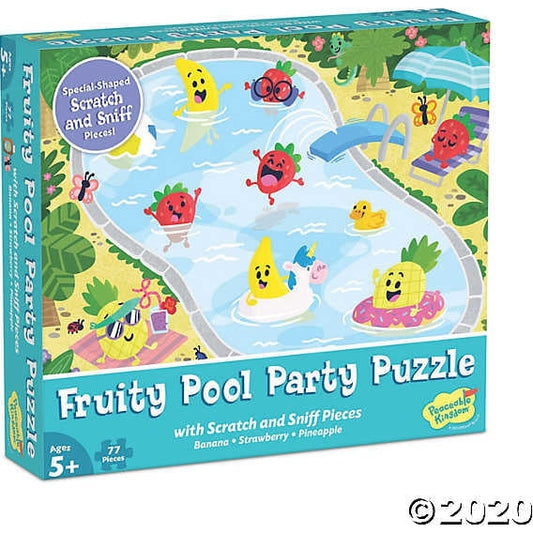 Peaceable Kingdom ScratchNSniff Fruit Puzzle