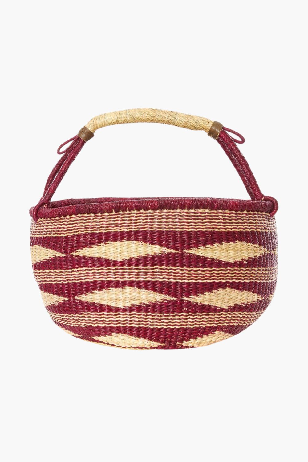 Plum Diamond Bolga Basket