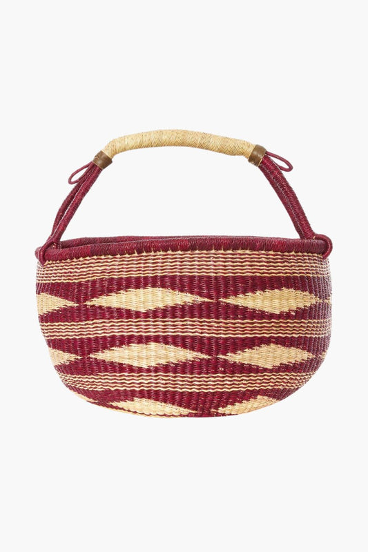 Plum Diamond Bolga Basket