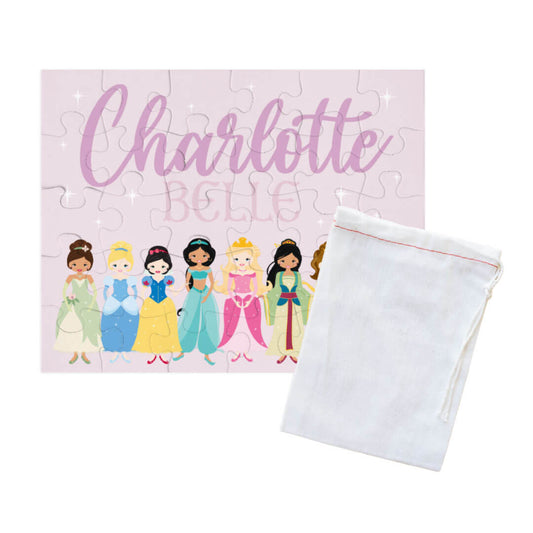 Kids Personalized 30 Piece Puzzle | Pretty Princess