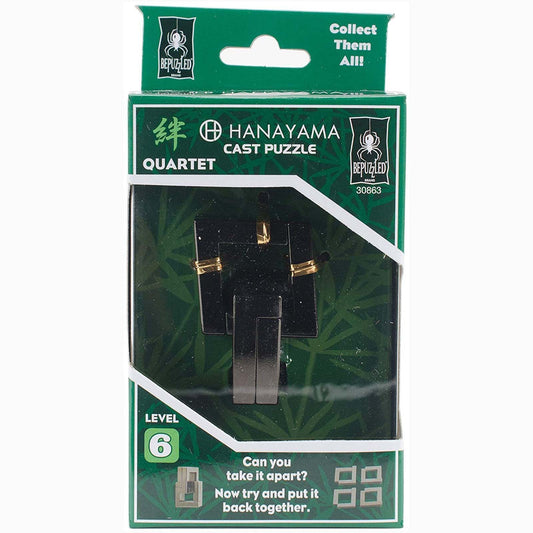 Hanayama Level 6 Quartet Cast Puzzle