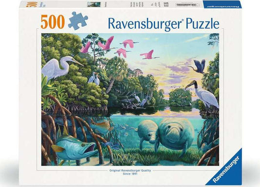 Manatee Moments 500 pc Puzzle