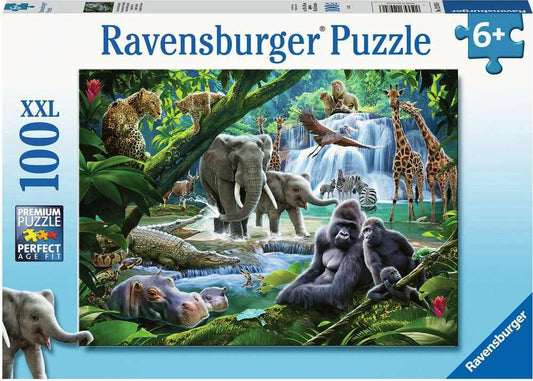 Jungle Animals 100 pcs