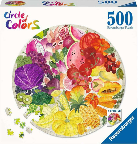 Fruits & Vegetables 500 pc Puzzle