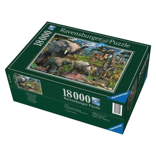At the Waterhole - 18,000 Piece Puzzle