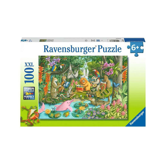 Ravensburger 100 Piece Puzzle Rainforest River Band