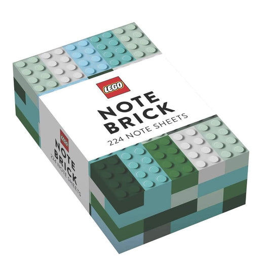 Chronicle Books LEGO Blues Greens Note Brick