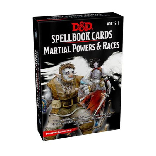 Dungeons And Dragons Martial Powers And Races Reference Cards