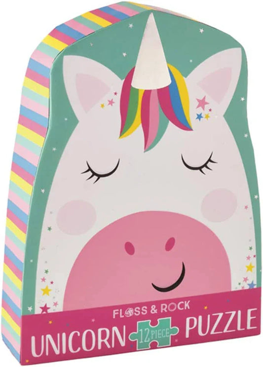 Floss & Rock 12 Piece Puzzle | Unicorn