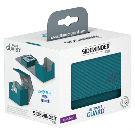 Ultimate Guard - Sidewinder Chromiaskin Deck Box 80 CT - Petrol