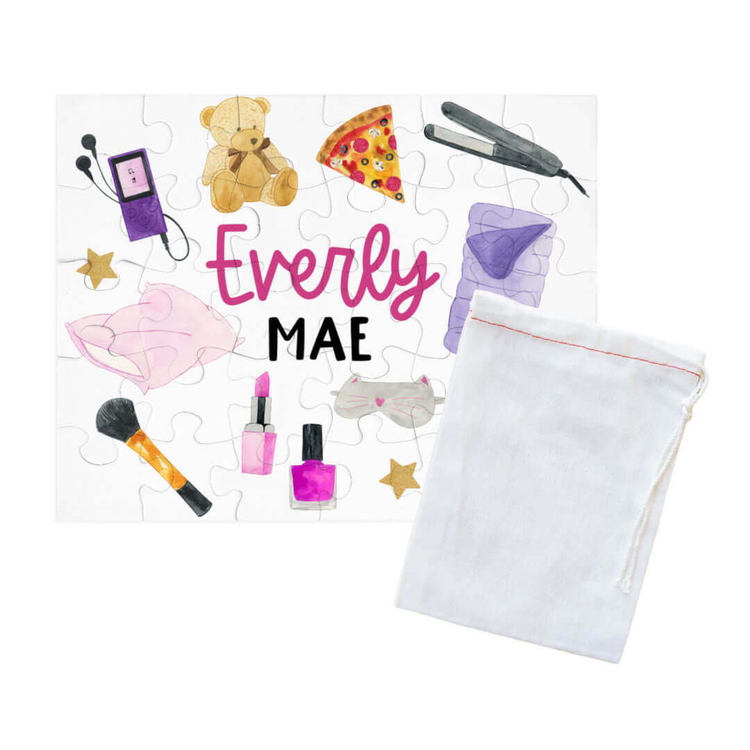 Kids Personalized 30 Piece Puzzle | Slumber Party Squad