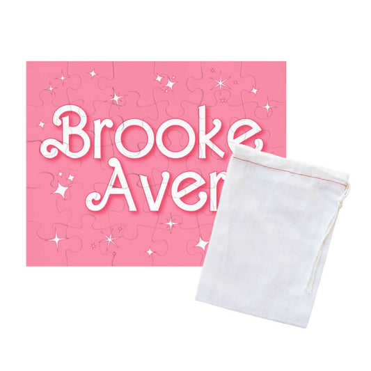 Kids Personalized 30 Piece Puzzle | Sparkle Girl