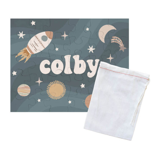 space explorer personalized kids puzzle