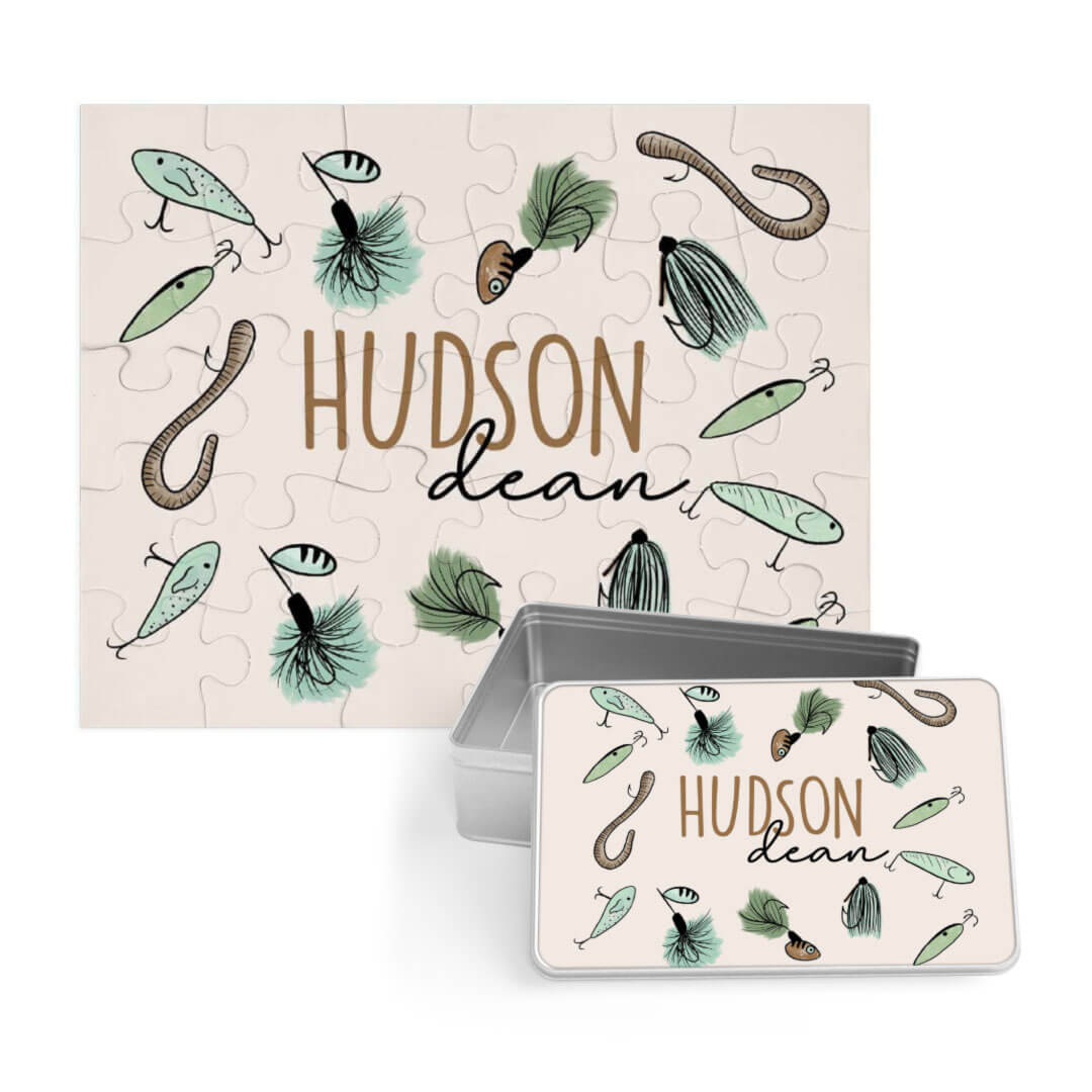 Kids Personalized 30 Piece Puzzle | Tackle Box