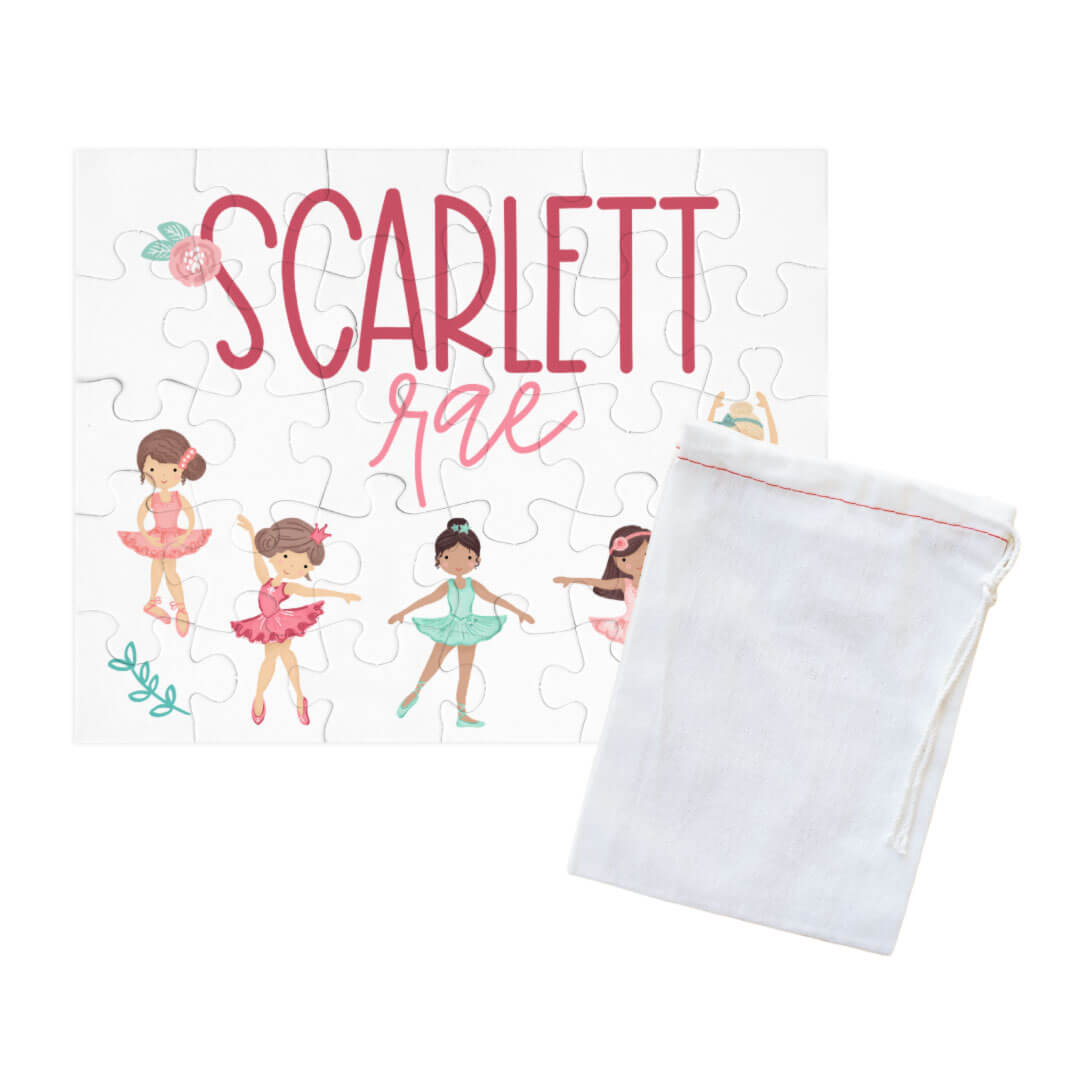 Kids Personalized 30 Piece Puzzle | Tiny Dancer