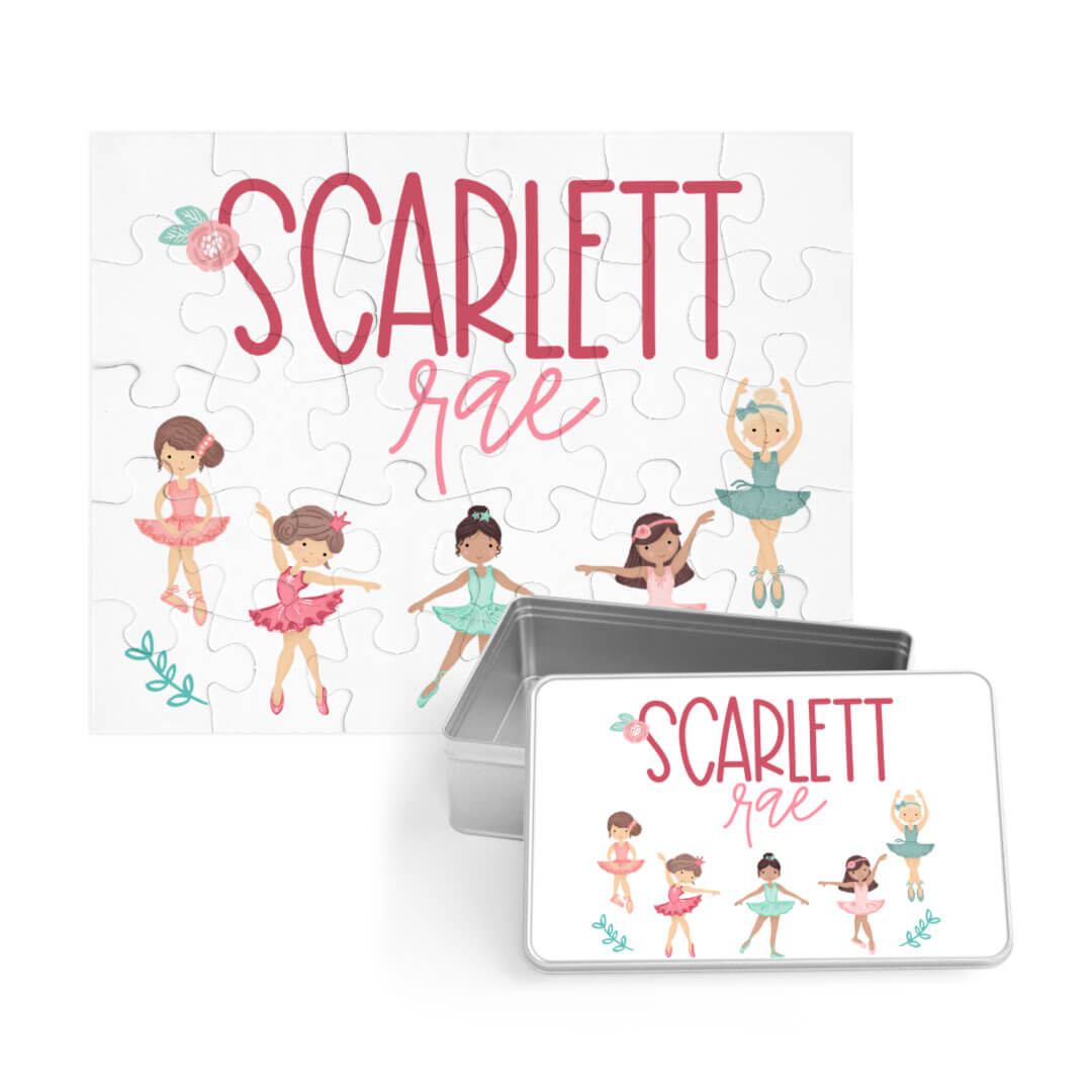 Kids Personalized 30 Piece Puzzle | Tiny Dancer